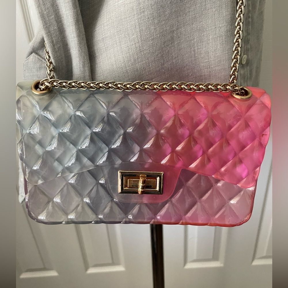 Jelly Crossbody Two-Toned Bag